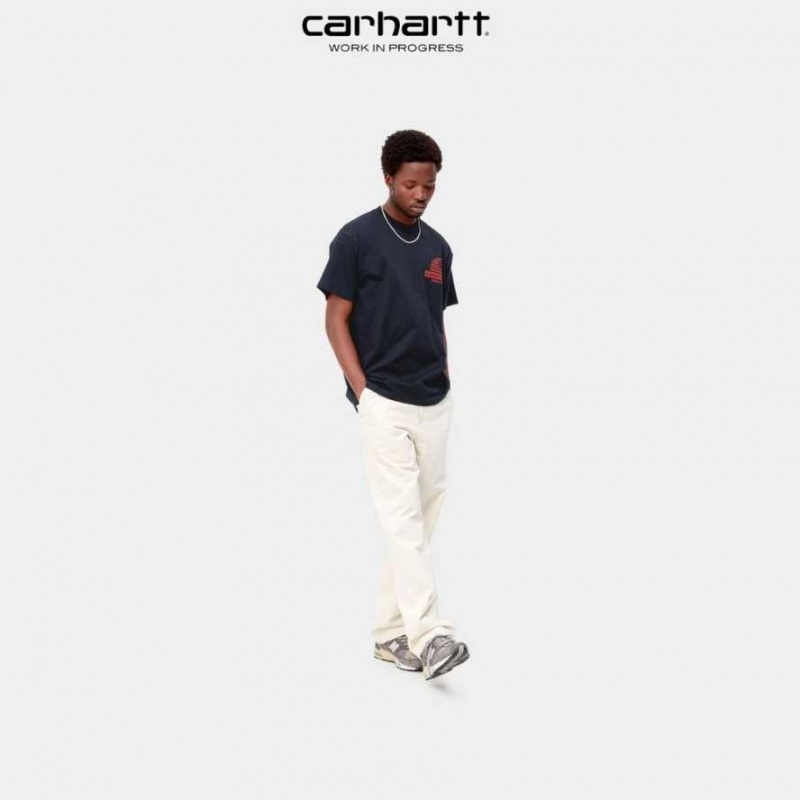 Carhartt Wip Mechanic T-Shirt Dark Navy | TH0002260