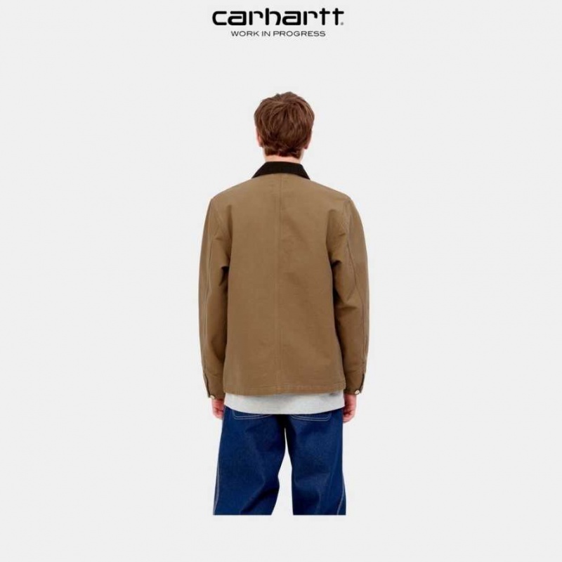 Carhartt Wip Michigan Chore Coat (Spring) Hamilton Brown | TH0000946