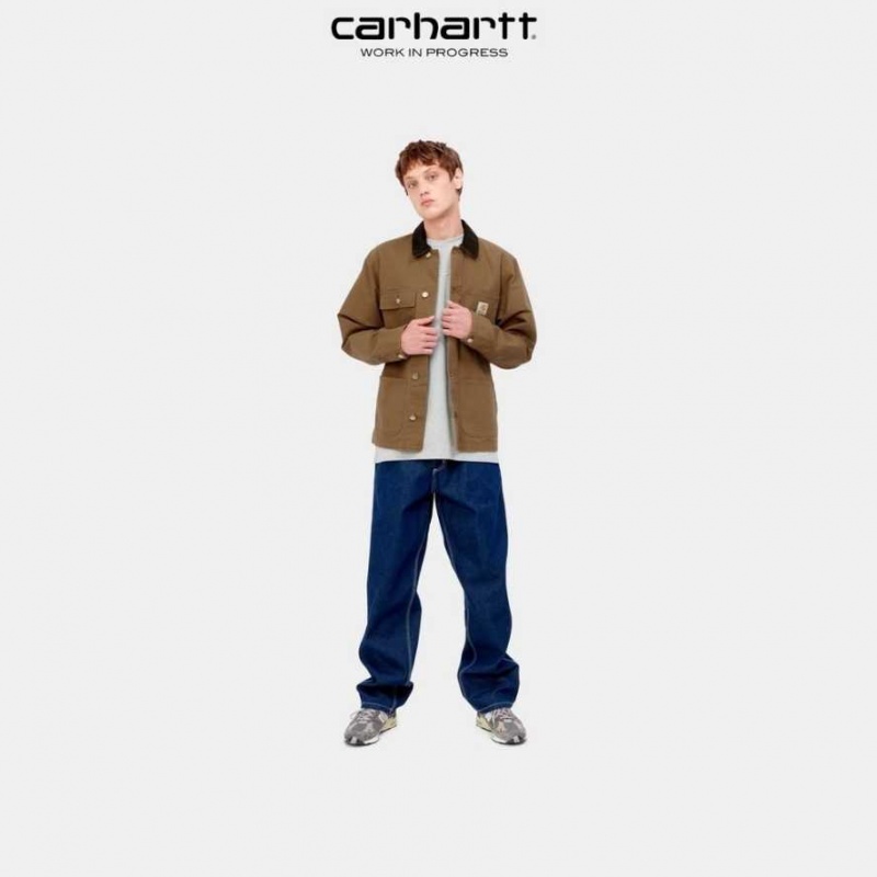 Carhartt Wip Michigan Chore Coat (Spring) Hamilton Brown | TH0000946