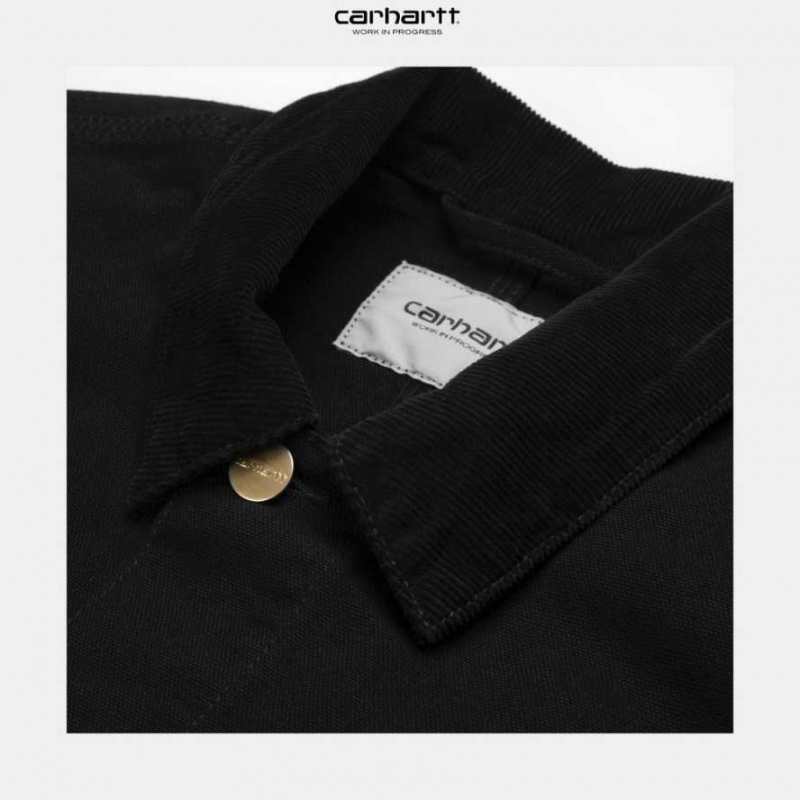 Carhartt Wip Michigan Chore Coat (Spring) Black | TH0000949