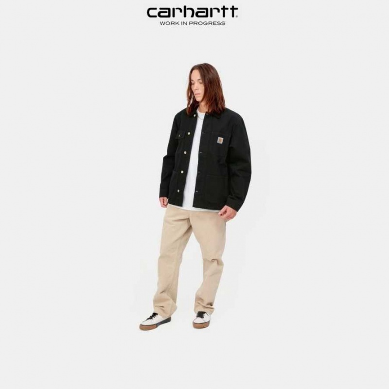 Carhartt Wip Michigan Chore Coat (Spring) Black | TH0000949