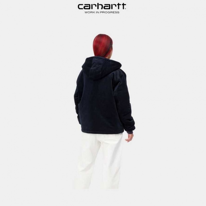 Carhartt Wip Millen Jacket Dark Navy | TH0000070