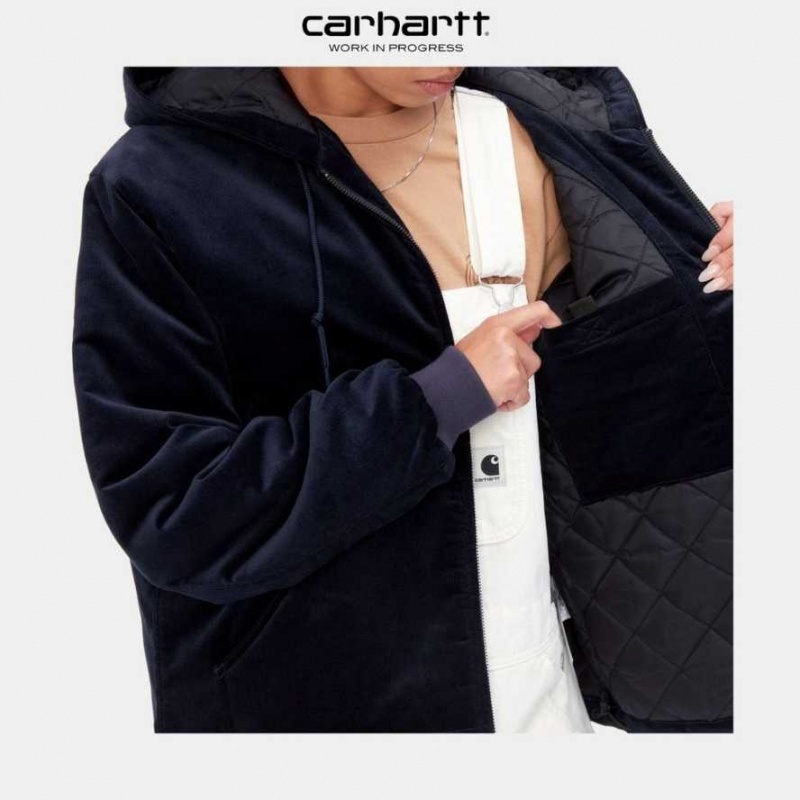 Carhartt Wip Millen Jacket Dark Navy | TH0000070