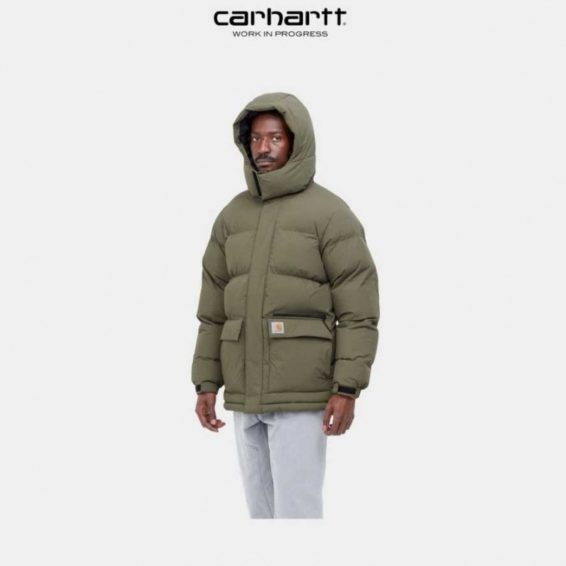 Carhartt Wip Milton Jacket Seaweed | TH0000073