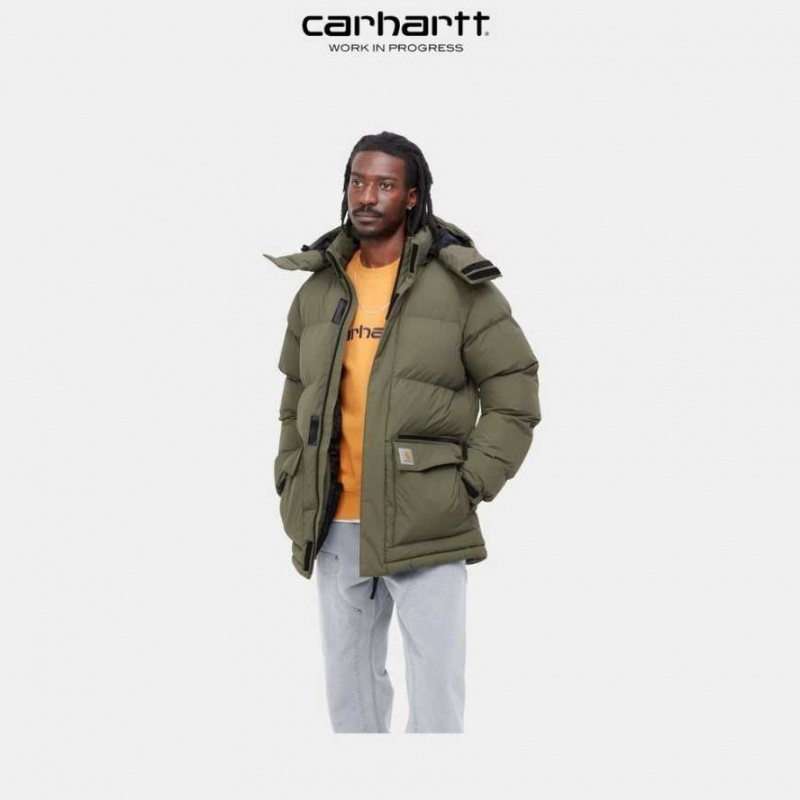 Carhartt Wip Milton Jacket Seaweed | TH0000073