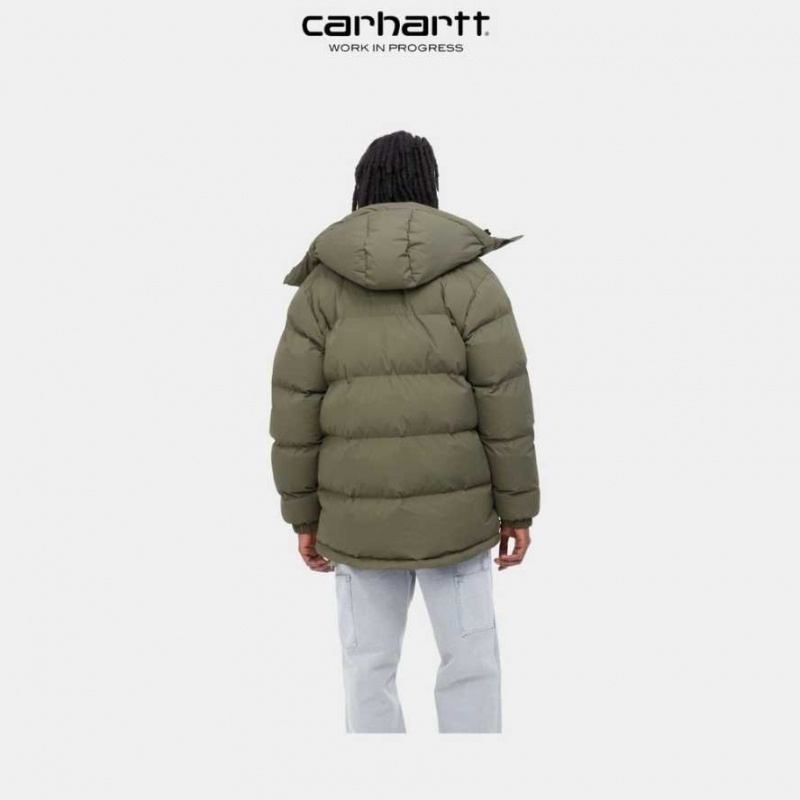 Carhartt Wip Milton Jacket Seaweed | TH0000073