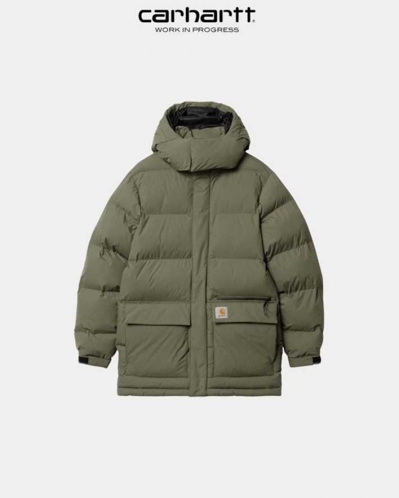 Carhartt Wip Milton Jacket Seaweed | TH0000073