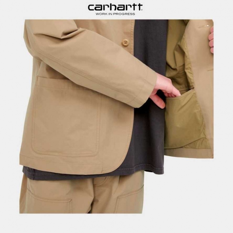 Carhartt Wip Montana Blazer Dusty Hamilton Brown | TH0000085