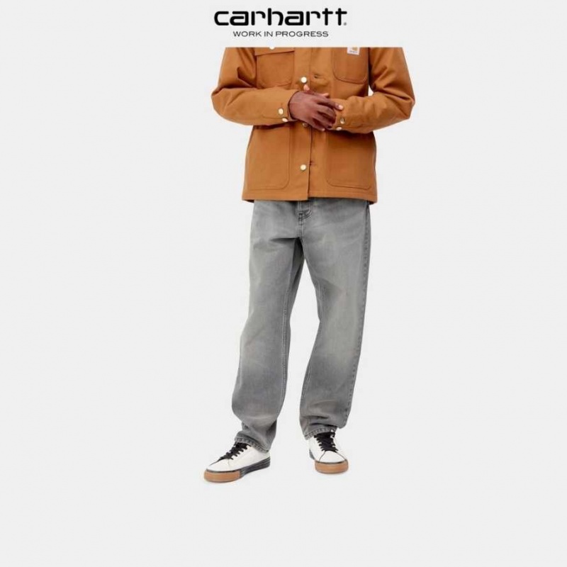 Carhartt Wip Newel Pant Black (light used wash) | TH0001450