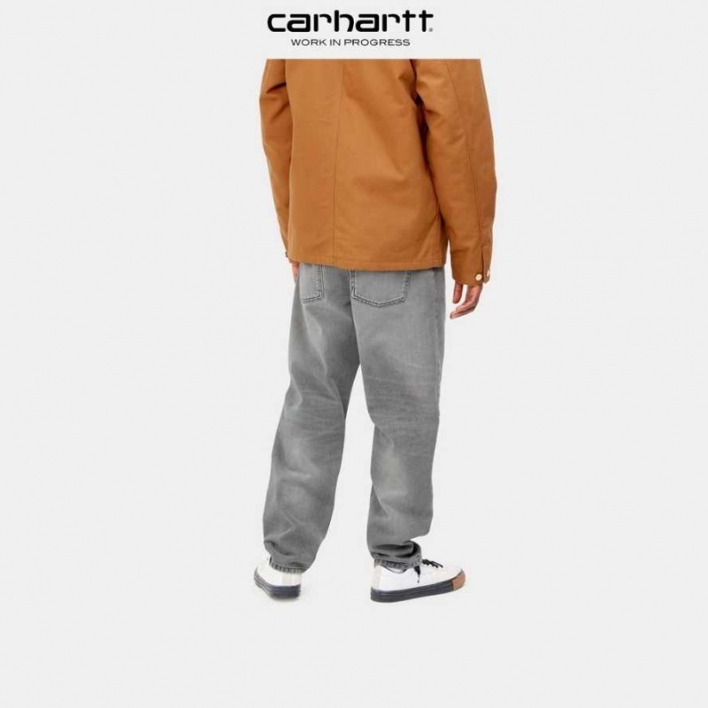 Carhartt Wip Newel Pant Black (light used wash) | TH0001450