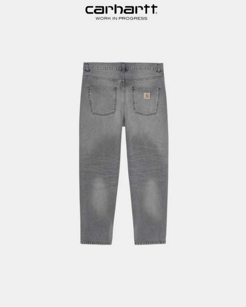 Carhartt Wip Newel Pant Black (light used wash) | TH0001450