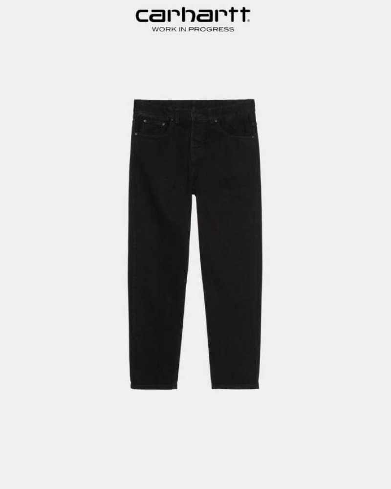 Carhartt Wip Newel Pant Black (one wash) | TH0001451