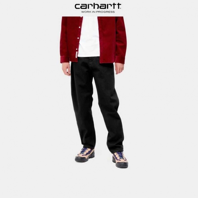 Carhartt Wip Newel Pant Black (one wash) | TH0001451