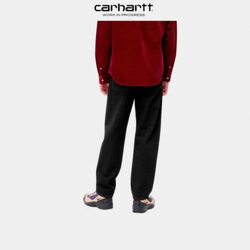 Carhartt Wip Newel Pant Black (one wash) | TH0001451