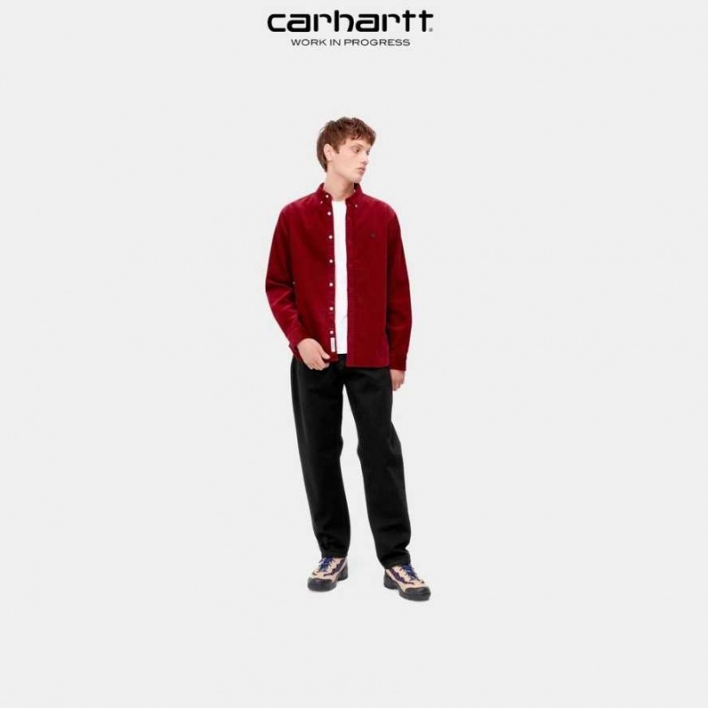 Carhartt Wip Newel Pant Black (one wash) | TH0001451