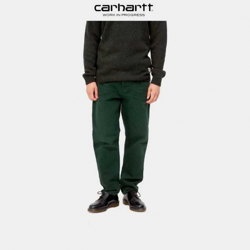 Carhartt Wip Newel Pant Dark Cedar (aged canvas) | TH0001457