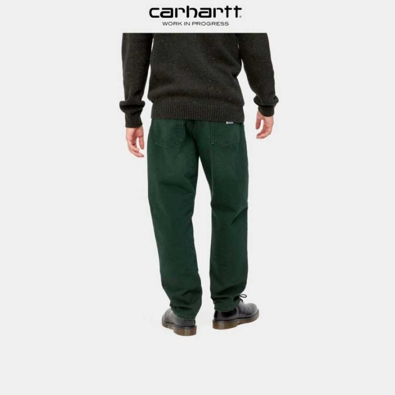 Carhartt Wip Newel Pant Dark Cedar (aged canvas) | TH0001457