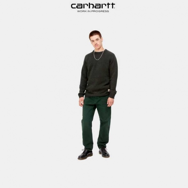 Carhartt Wip Newel Pant Dark Cedar (aged canvas) | TH0001457