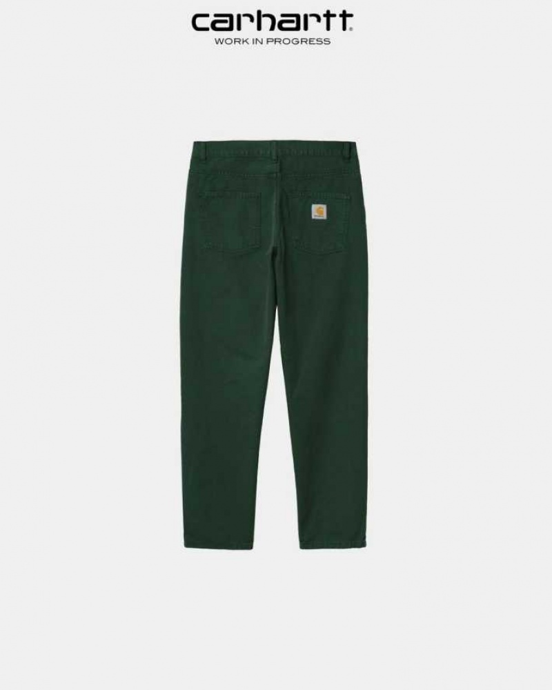 Carhartt Wip Newel Pant Dark Cedar (aged canvas) | TH0001457