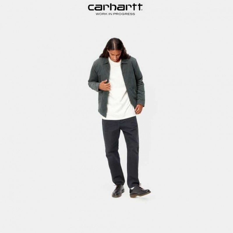 Carhartt Wip Newel Pant Soot (aged canvas) | TH0001455