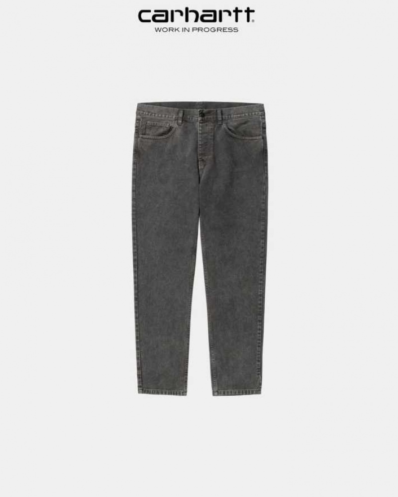 Carhartt Wip Newel Pant Vulcan (worn washed) | TH0001458