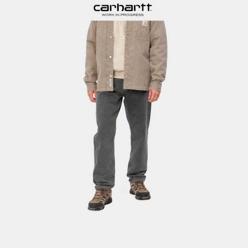 Carhartt Wip Newel Pant Vulcan (worn washed) | TH0001458