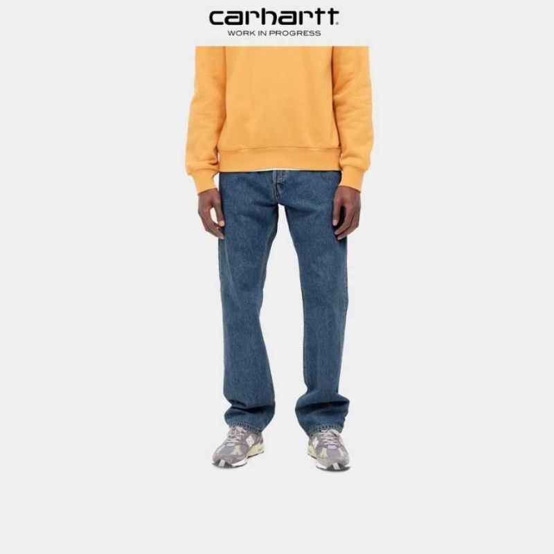 Carhartt Wip Nolan Pant Blue (heavy stone wash) | TH0001459