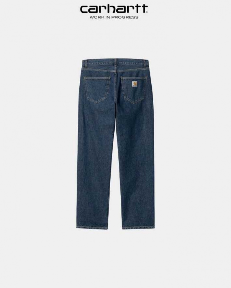 Carhartt Wip Nolan Pant Blue (heavy stone wash) | TH0001459