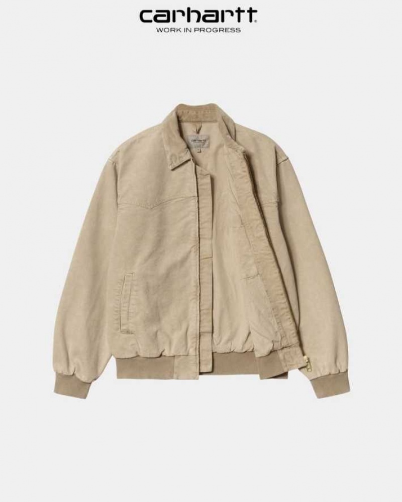 Carhartt Wip OG Santa Fe Jacket Dusty Hamilton Brown | TH0000106