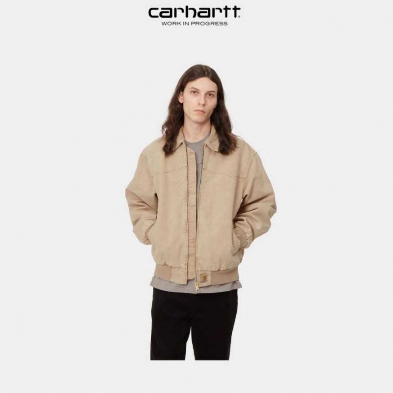 Carhartt Wip OG Santa Fe Jacket Dusty Hamilton Brown | TH0000106