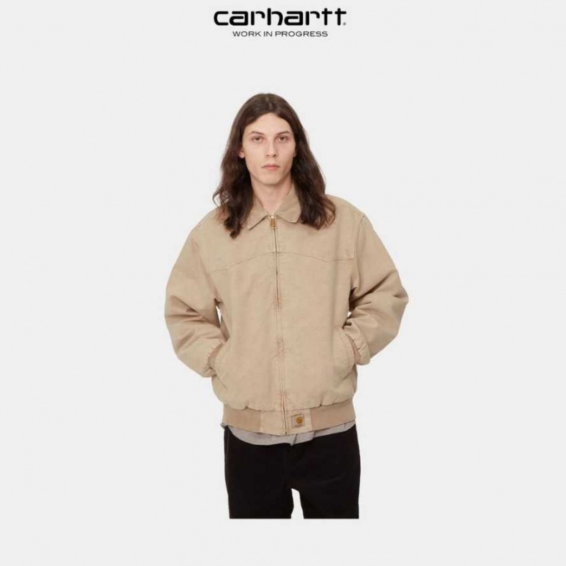 Carhartt Wip OG Santa Fe Jacket Dusty Hamilton Brown | TH0000106