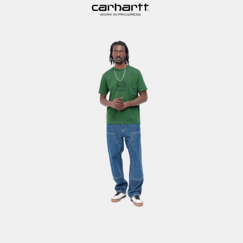 Carhartt Wip Piece Of Work T-Shirt Bonsai | TH0002285