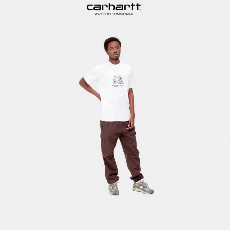 Carhartt Wip Piece Of Work T-Shirt White | TH0002288