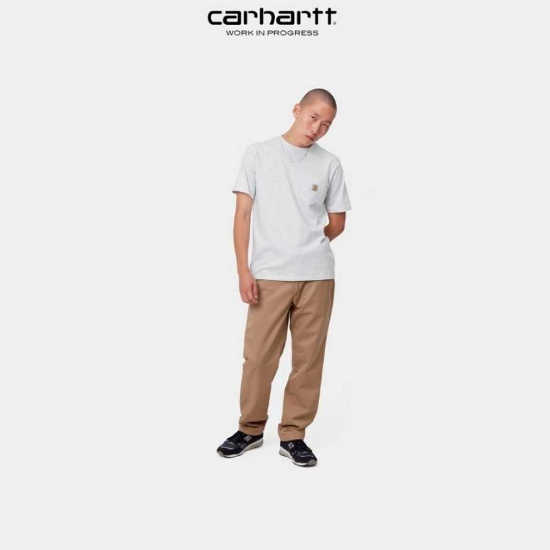 Carhartt Wip Pocket T-Shirt Ash Heather | TH0002292