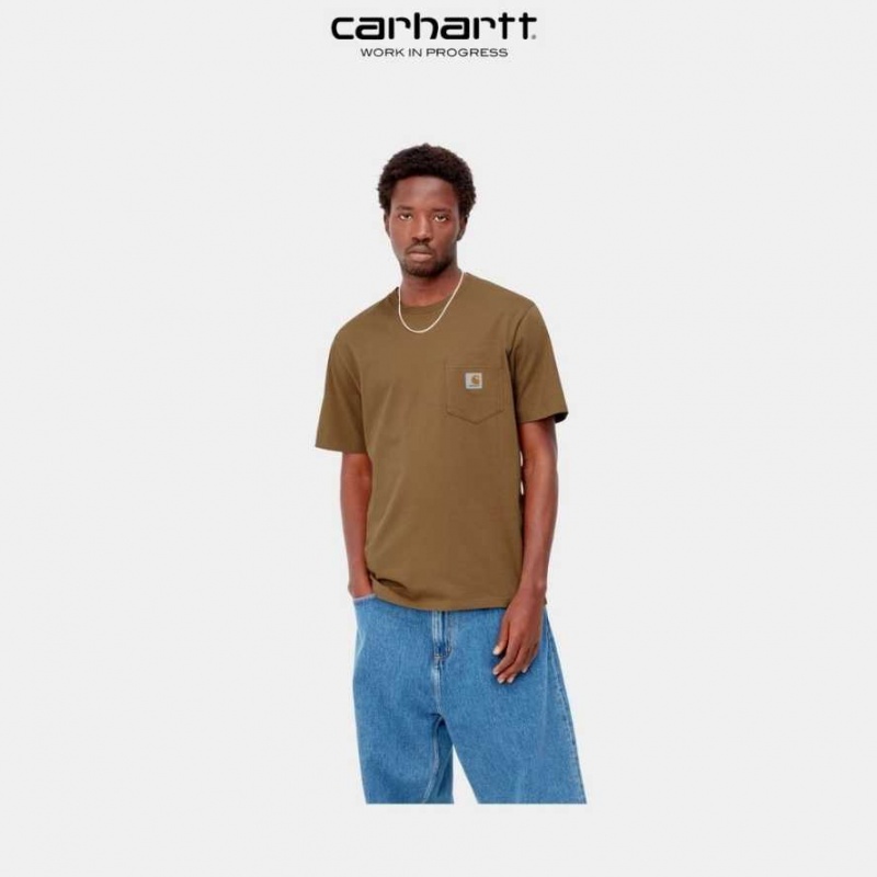 Carhartt Wip Pocket T-Shirt Jasper | TH0002291