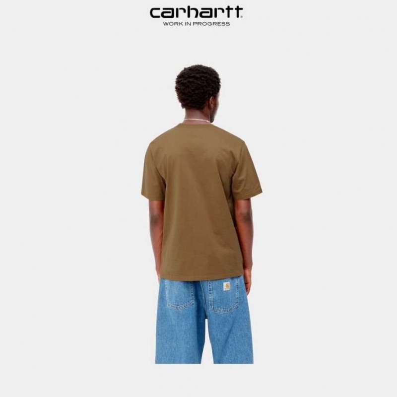 Carhartt Wip Pocket T-Shirt Jasper | TH0002291