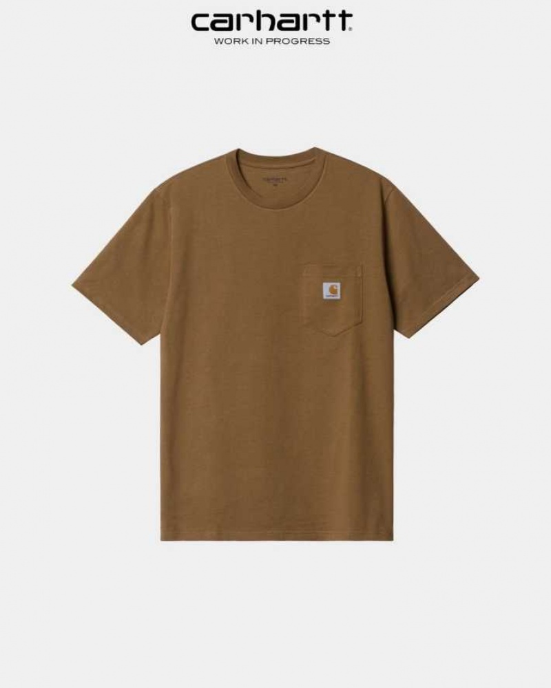 Carhartt Wip Pocket T-Shirt Jasper | TH0002291