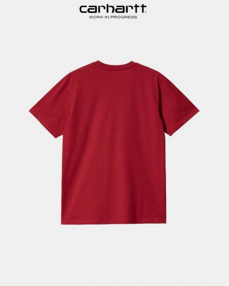 Carhartt Wip Pocket T-Shirt Rocket | TH0002296