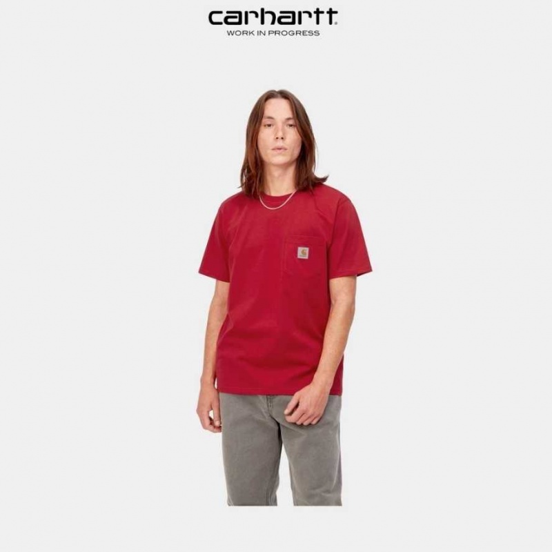 Carhartt Wip Pocket T-Shirt Rocket | TH0002296