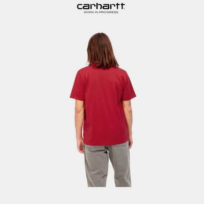 Carhartt Wip Pocket T-Shirt Rocket | TH0002296