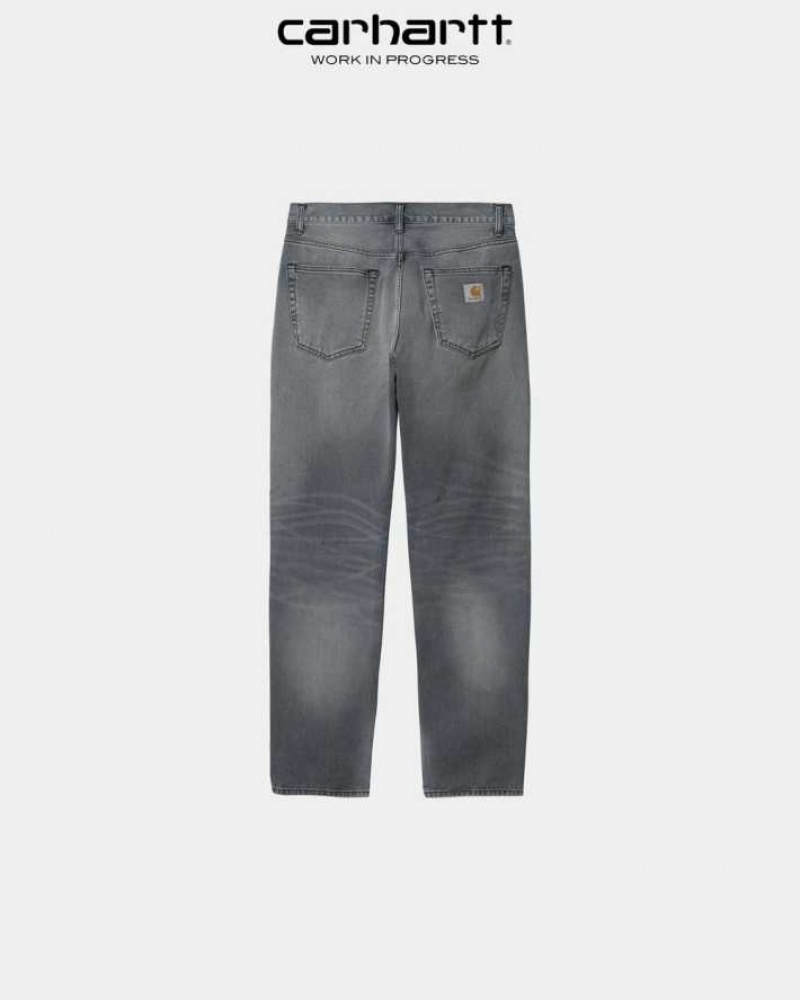 Carhartt Wip Pontiac Pant Black (light used wash) | TH0001484