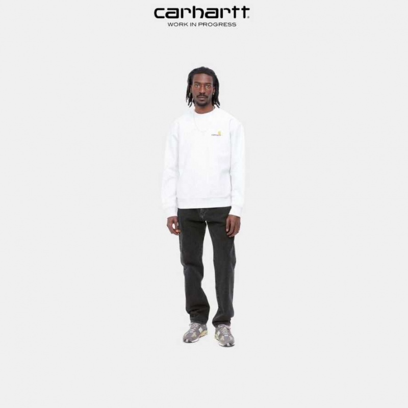 Carhartt Wip Pontiac Pant Black (stone washed) | TH0001486