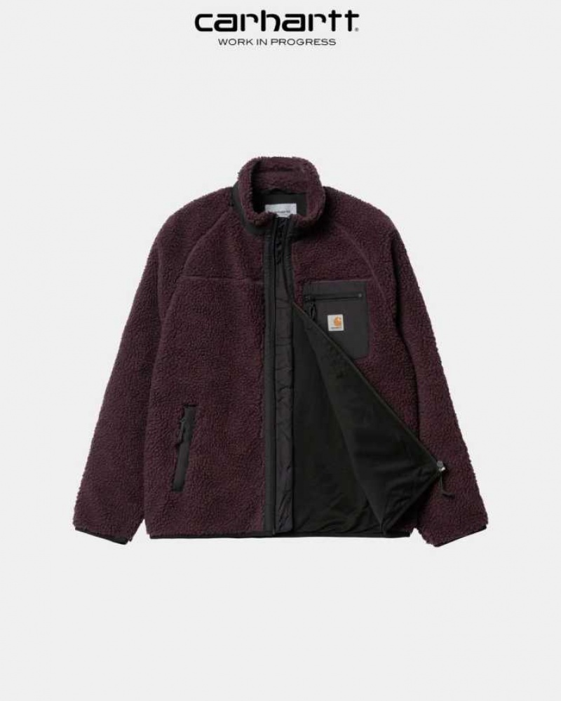 Carhartt Wip Prentis Liner Dark Plum / Black | TH0001084