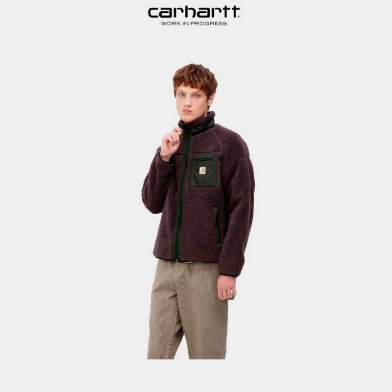 Carhartt Wip Prentis Liner Dark Plum / Black | TH0001084