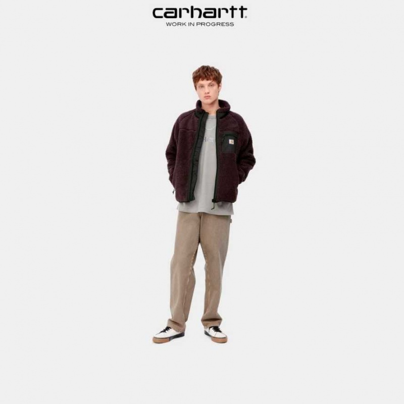 Carhartt Wip Prentis Liner Dark Plum / Black | TH0001084