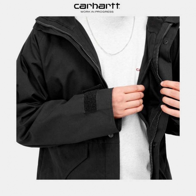 Carhartt Wip Prospector Jacket (Winter) Black | TH0000108