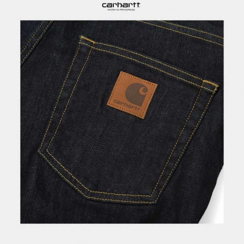 Carhartt Wip Rebel Pant - Denim Blue (one wash) | TH0001487