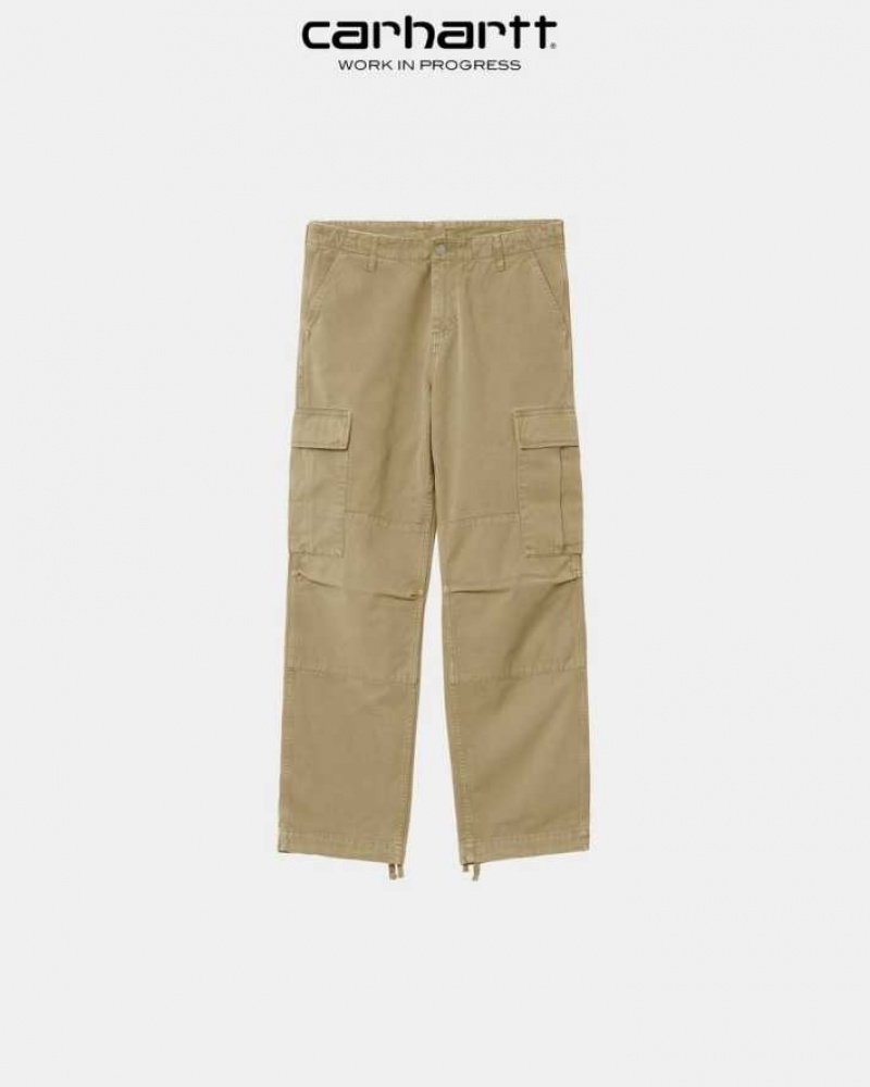 Carhartt Wip Regular Cargo Pant - Garment Dyed Twill Ammonite | TH0001492