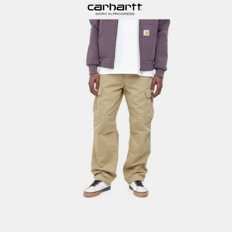 Carhartt Wip Regular Cargo Pant - Garment Dyed Twill Ammonite | TH0001492