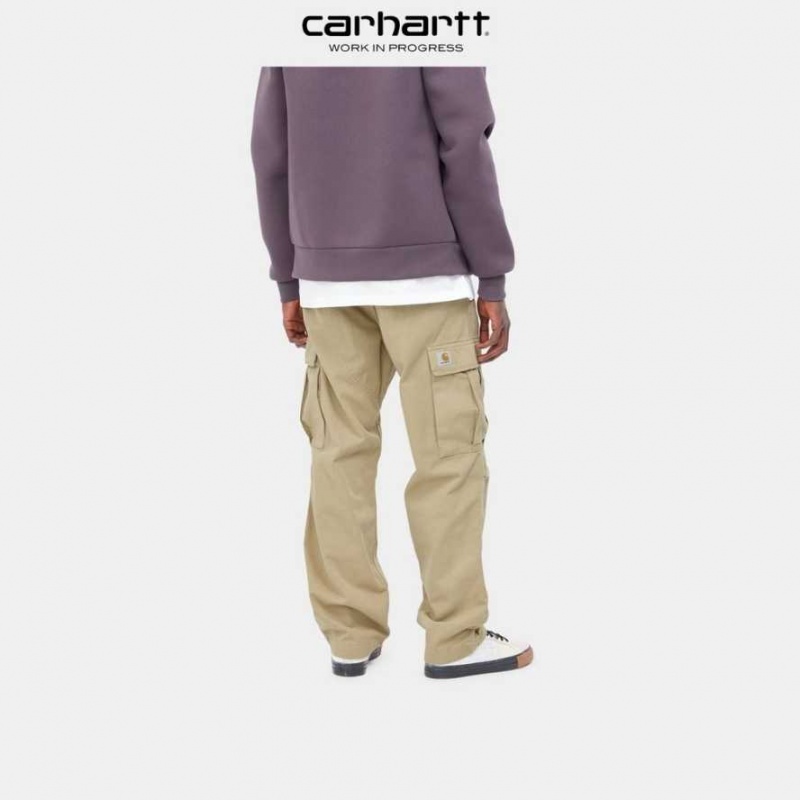 Carhartt Wip Regular Cargo Pant - Garment Dyed Twill Ammonite | TH0001492